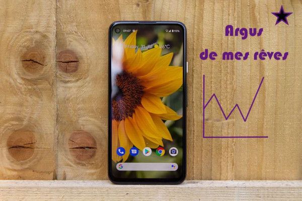 Quelles côtes argus pour les Google Pixel 4a et Pixel 4a 5G ?